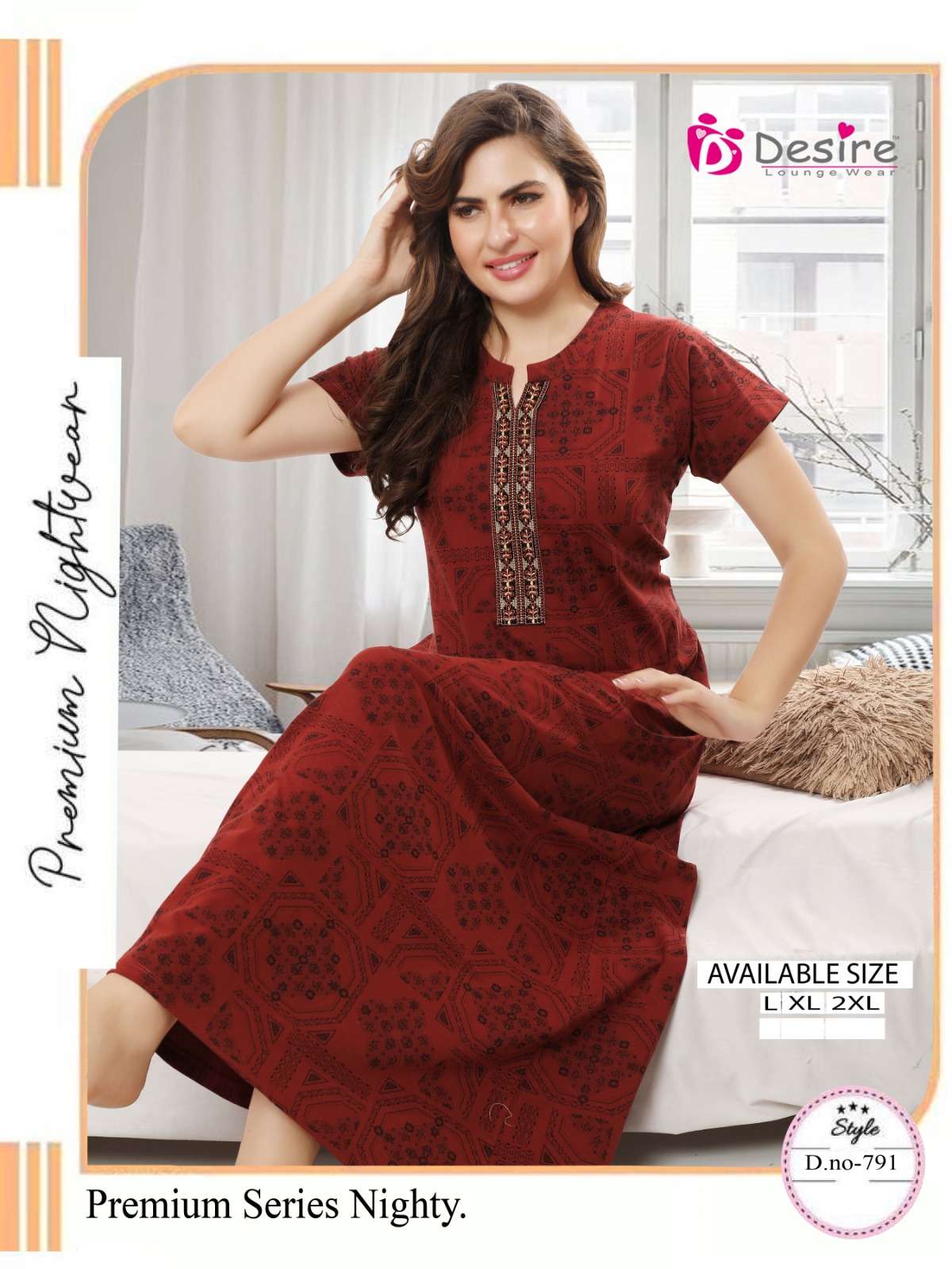 DESIRE BRAND PRESENTS NEW CATALOUGE NIGHTY SERIES 791