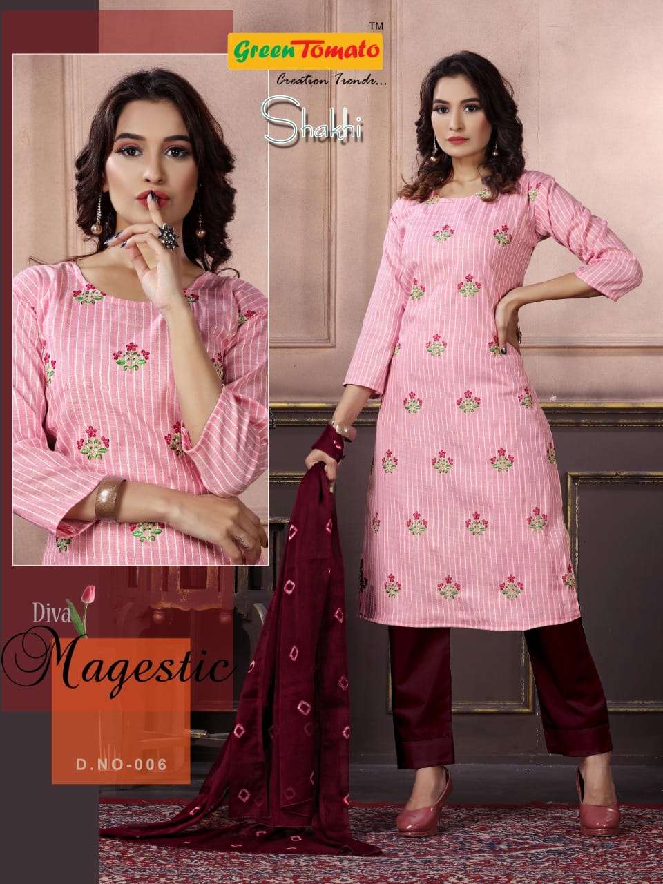 GREEN TOMATO LAUNCH NEW CATALOUGE SAKHI 