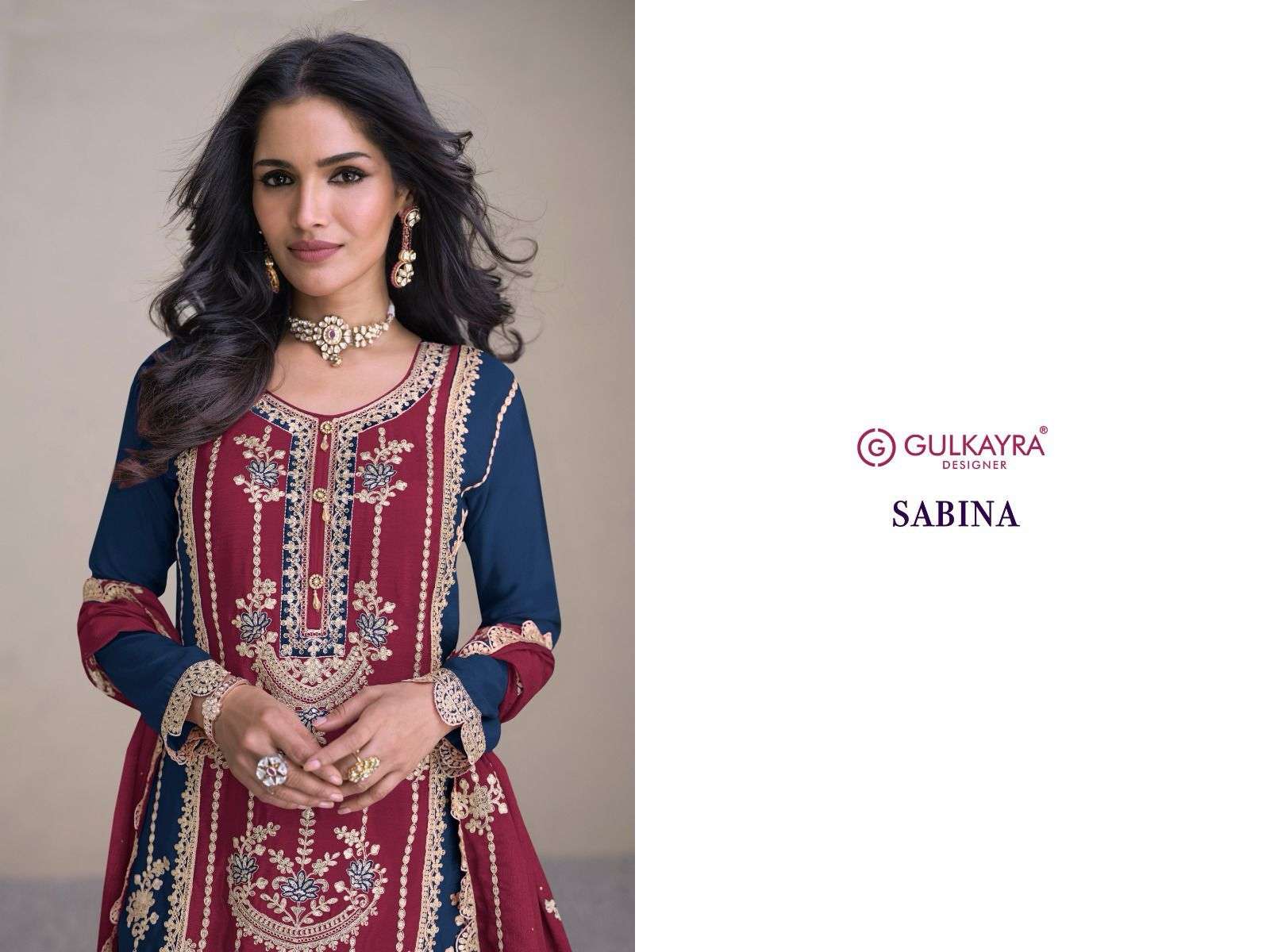 GULKAYRA DESIGNER LAUNCH NEW CATALOUGE SABINA 