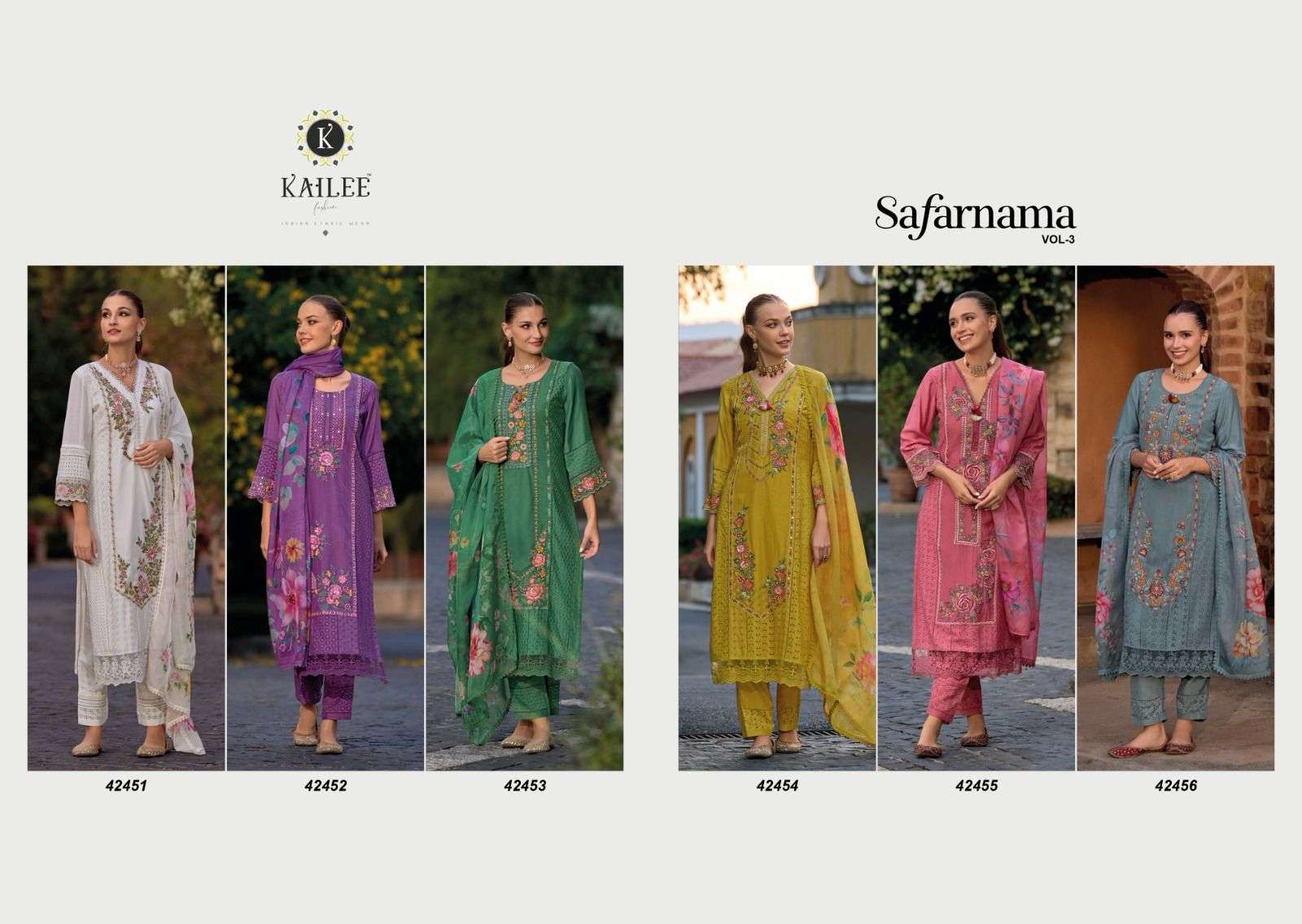 KAILEE FASHION LAUNCH NEW CATALOUGE SAFARNAMA VOL-3