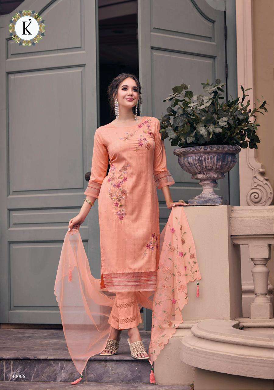 KALKI FASHION PRESENTS NEW CATALOUGE FLUER VOL-2 DESIGN NO-40006