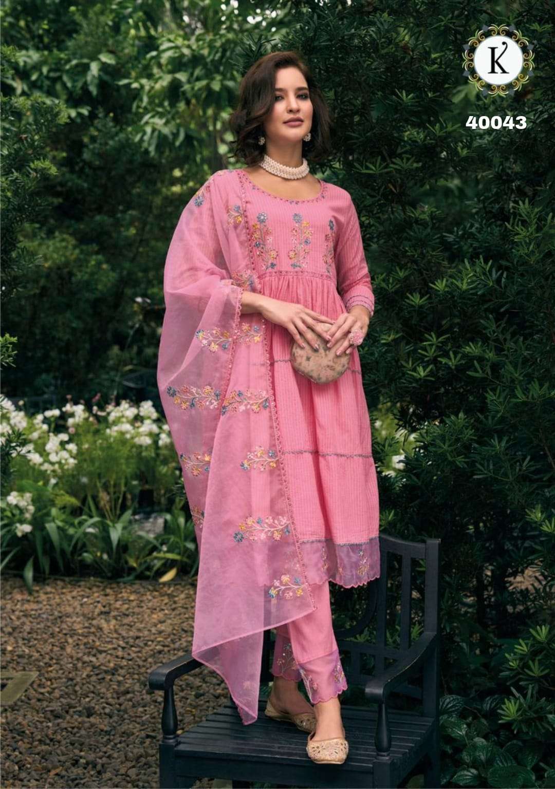 KALKI FASHION PRESENTS NEW CATALOUGE ROZANA DESIGN NO-40043