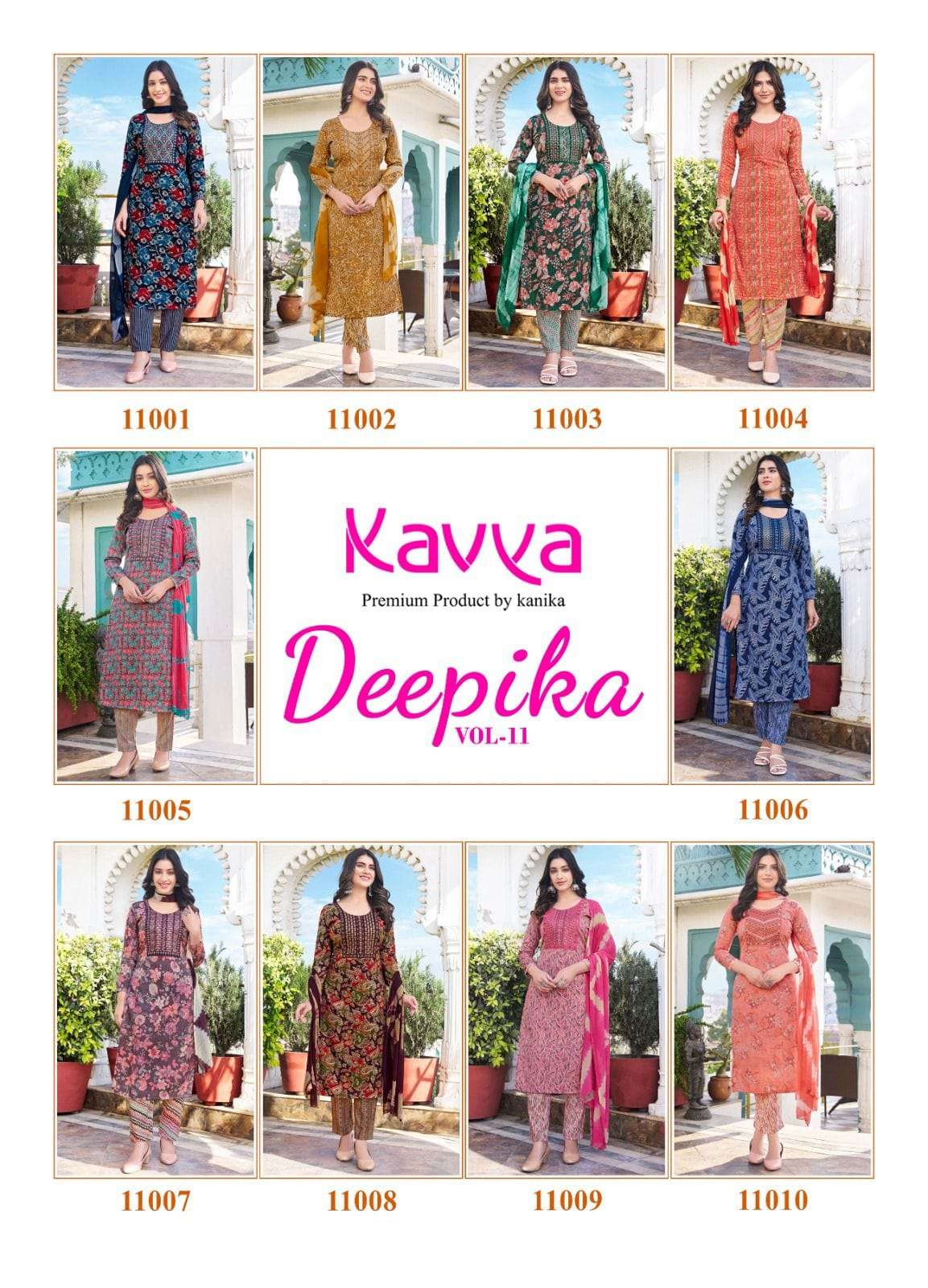 KAVYA PRESENTS NEW CATALOUGE DEEPIKA VOL-11