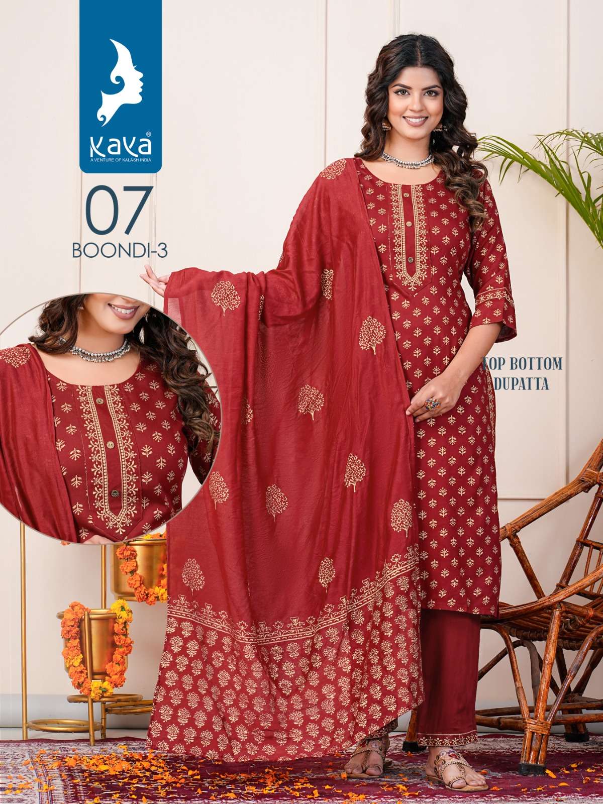 KAYA KURTI PRESENTS NEW CATALOUGE BOONDI VOL-3