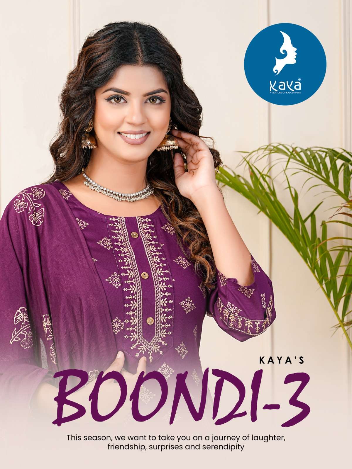KAYA KURTI PRESENTS NEW CATALOUGE BOONDI VOL-3