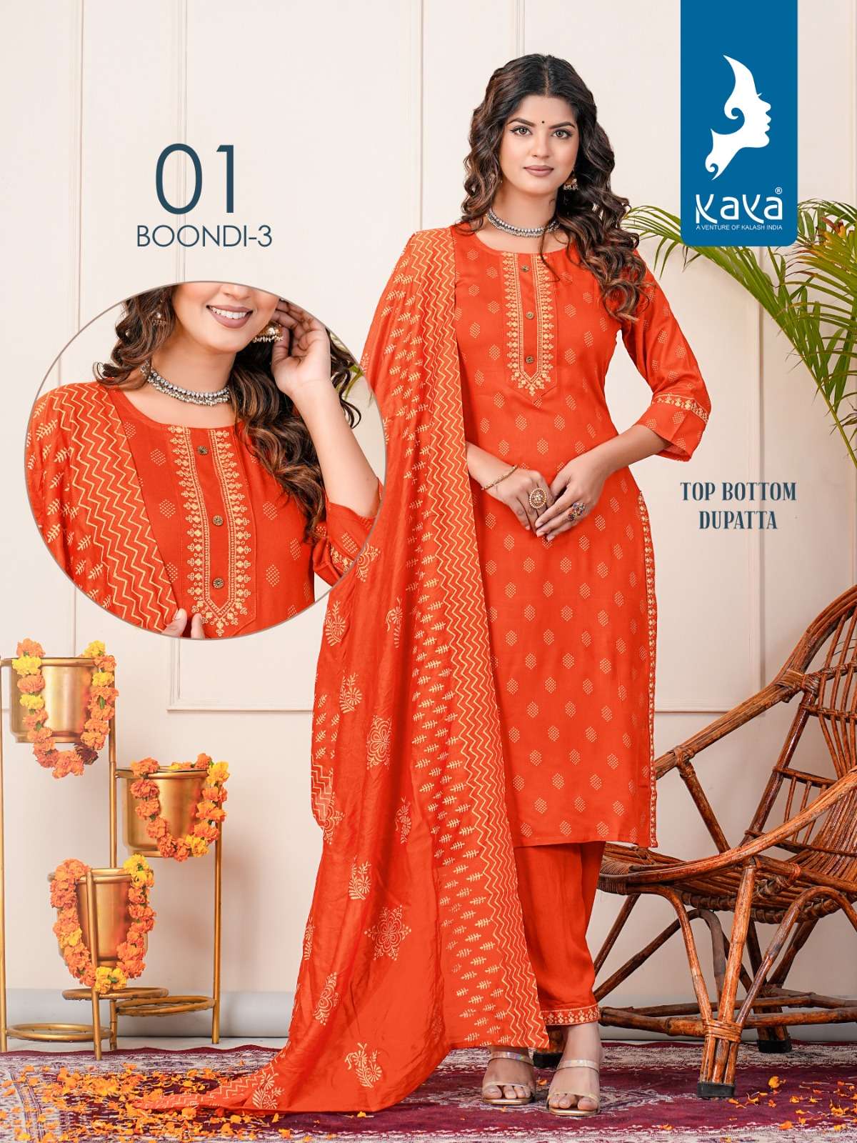KAYA KURTI PRESENTS NEW CATALOUGE BOONDI VOL-3