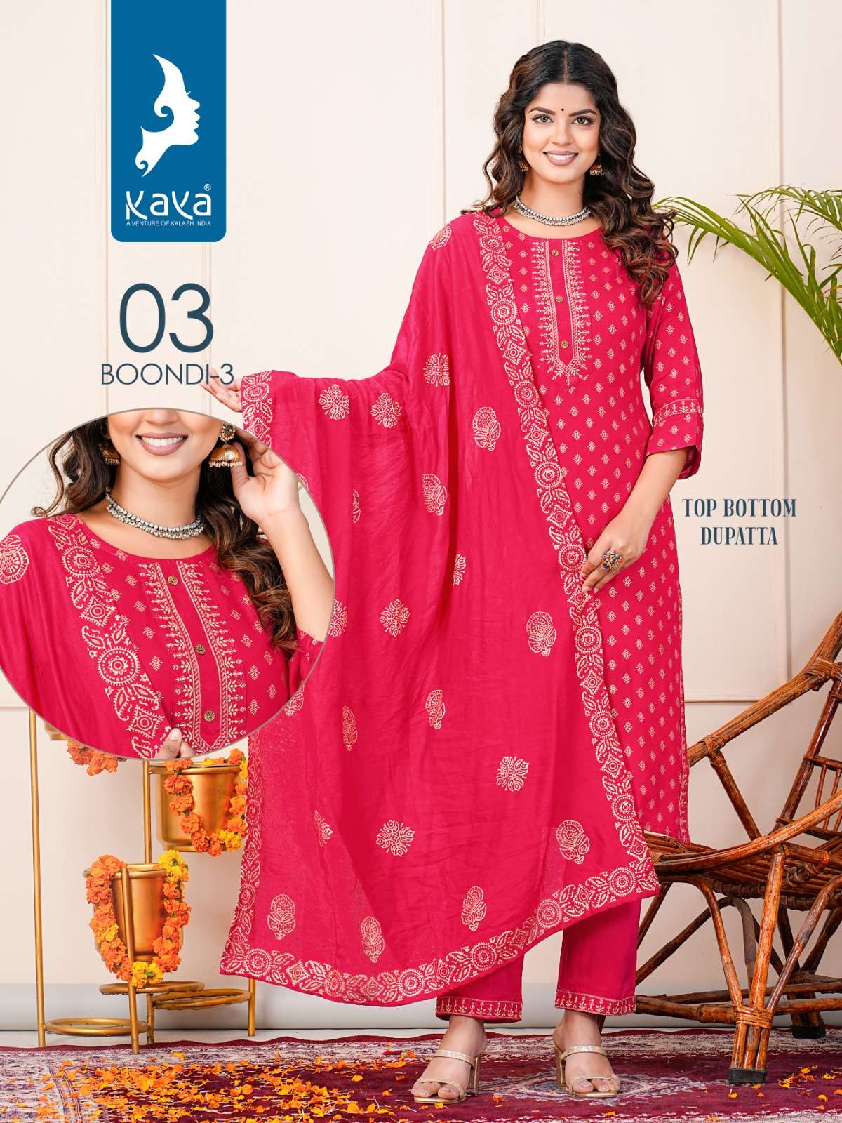 KAYA KURTI PRESENTS NEW CATALOUGE BOONDI VOL-3