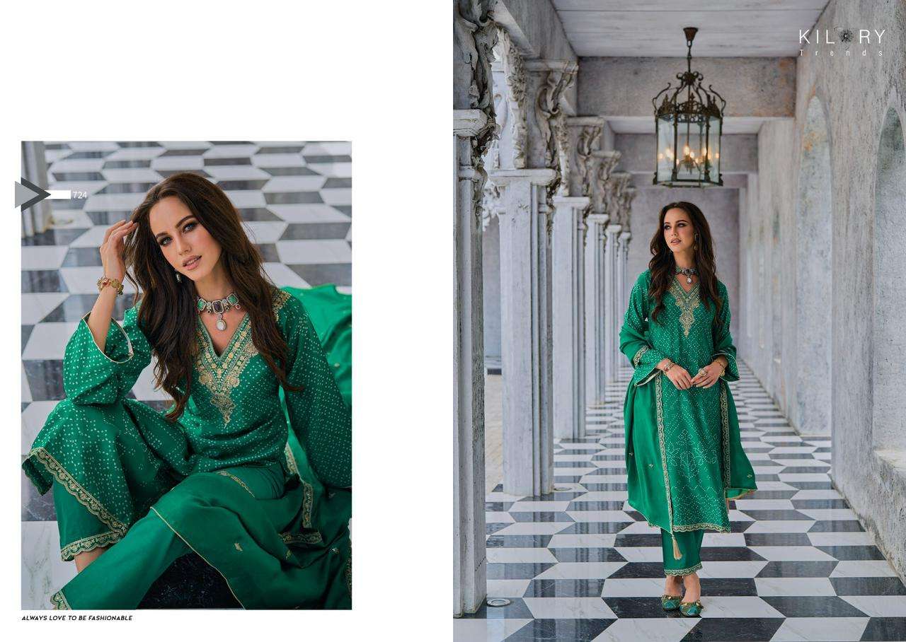 KILORY TRENDZ LAUNCH NEW CATALOUGE SILK OF BANDHEJ VOL.2 
