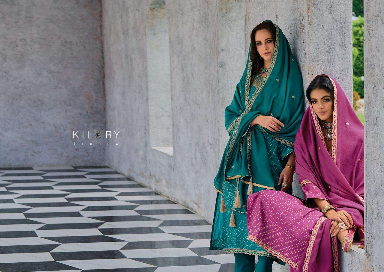 KILORY TRENDZ LAUNCH NEW CATALOUGE SILK OF BANDHEJ VOL.2 