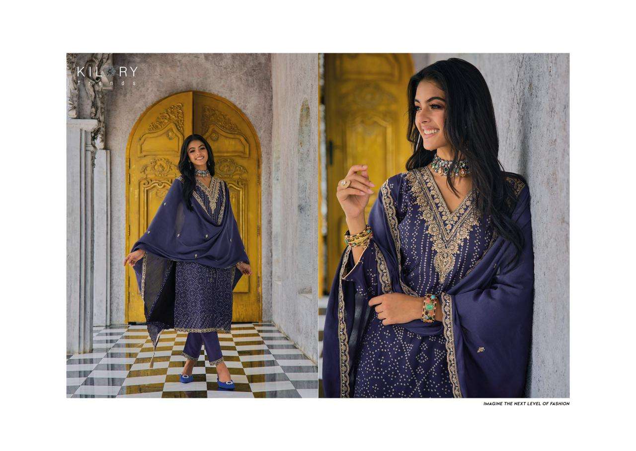 KILORY TRENDZ LAUNCH NEW CATALOUGE SILK OF BANDHEJ VOL.2 