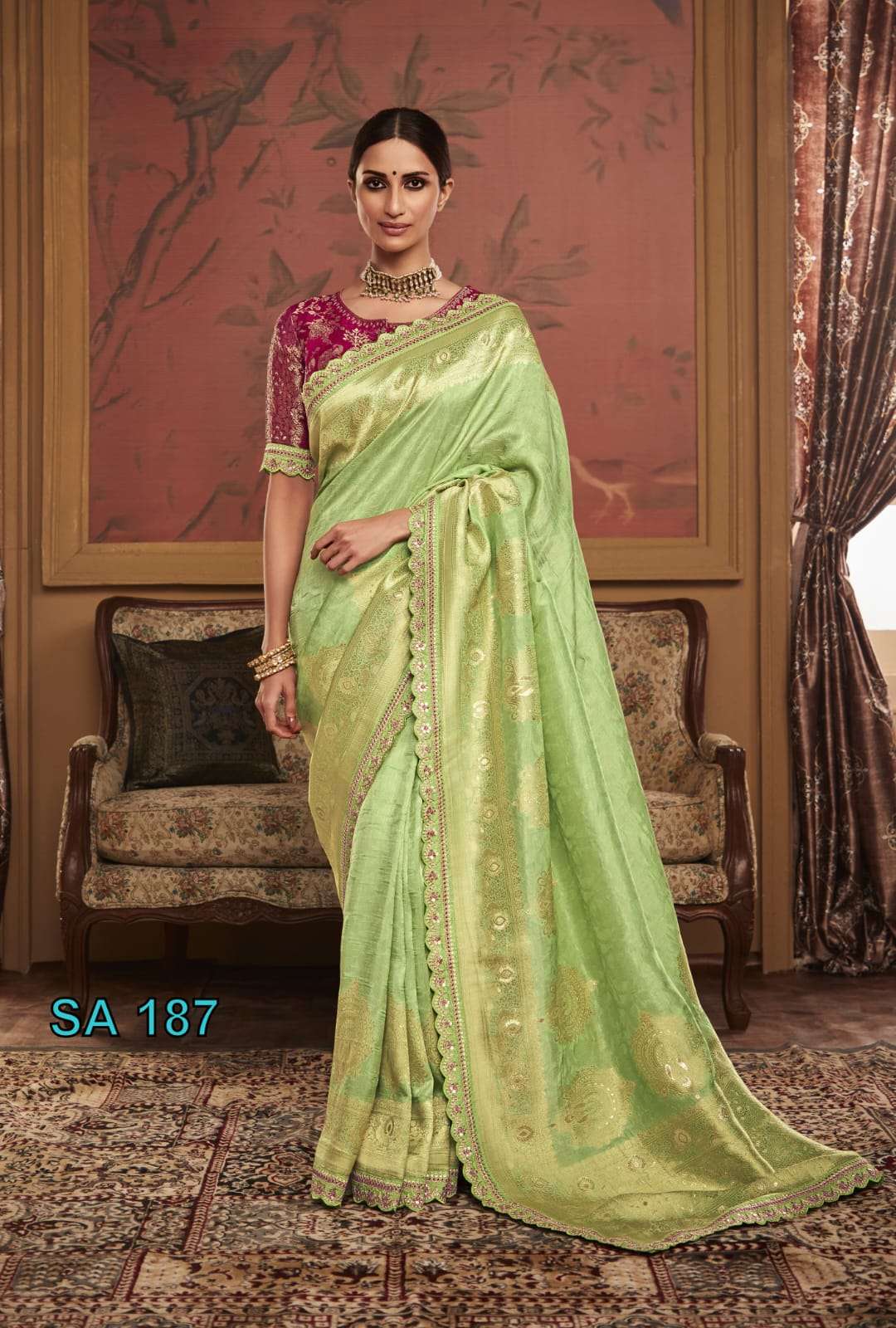 KIMORA PRESENTS NEW CATALOUGE SINDHURI ~ MAHARANI DESIGN NO-187