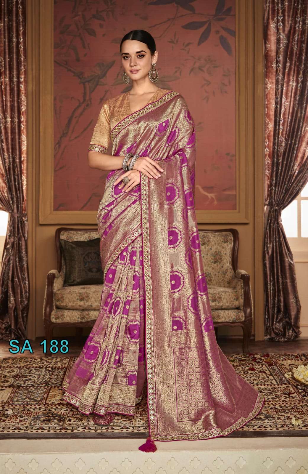KIMORA PRESENTS NEW CATALOUGE SINDHURI ~ MAHARANI DESIGN NO-188