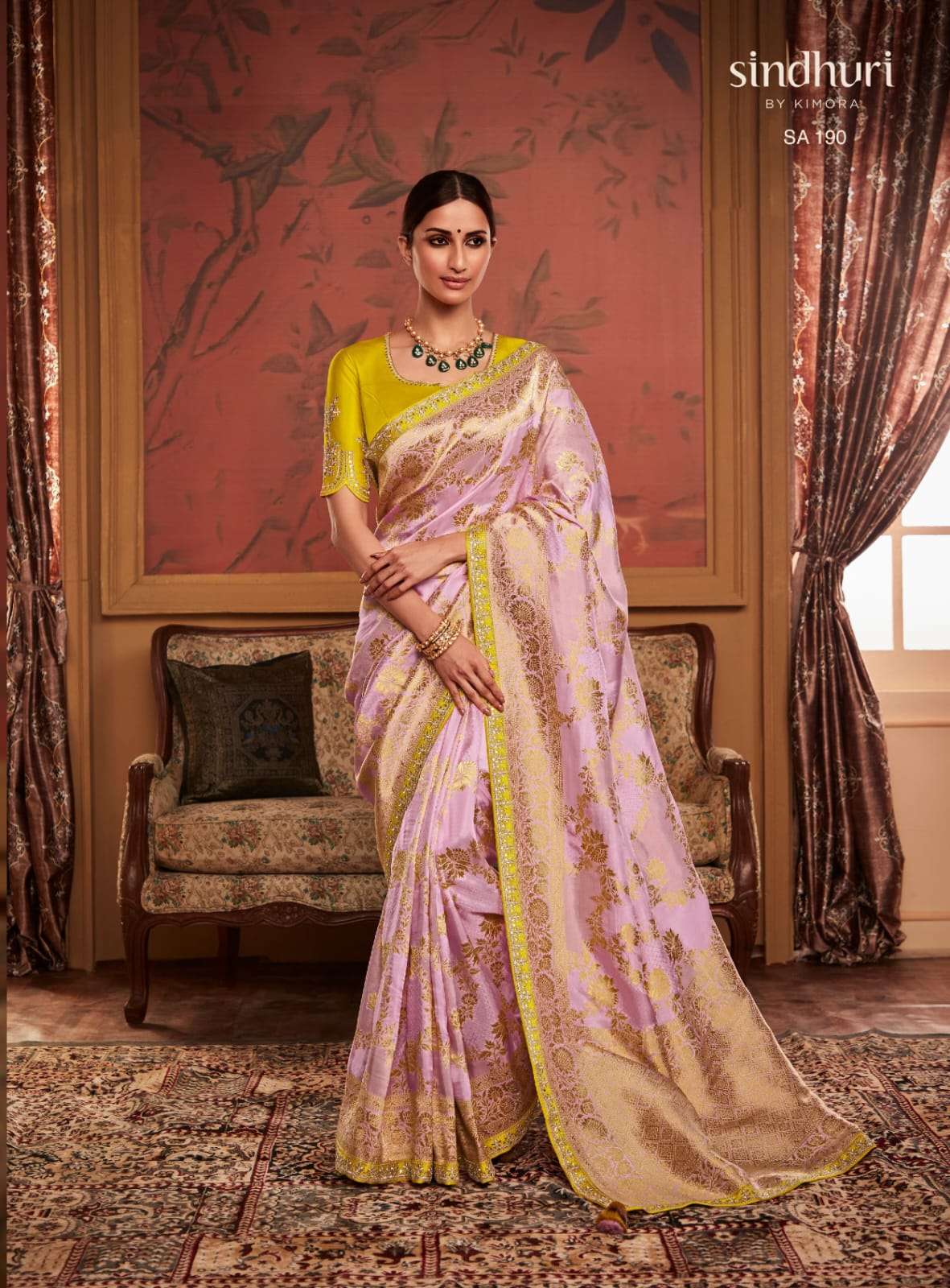 KIMORA PRESENTS NEW CATALOUGE SINDHURI ~ MAHARANI DESIGN NO-190