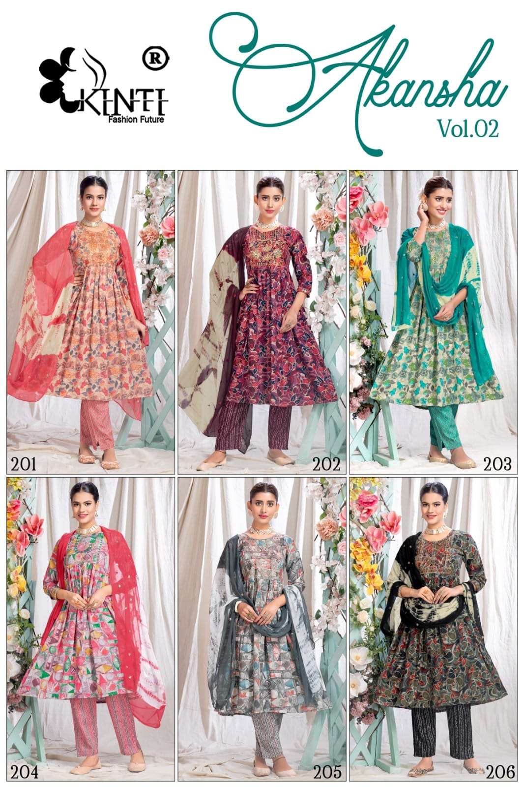 KINTI PRESENTS NEW CATALOUGE AKANSHA VOL.02