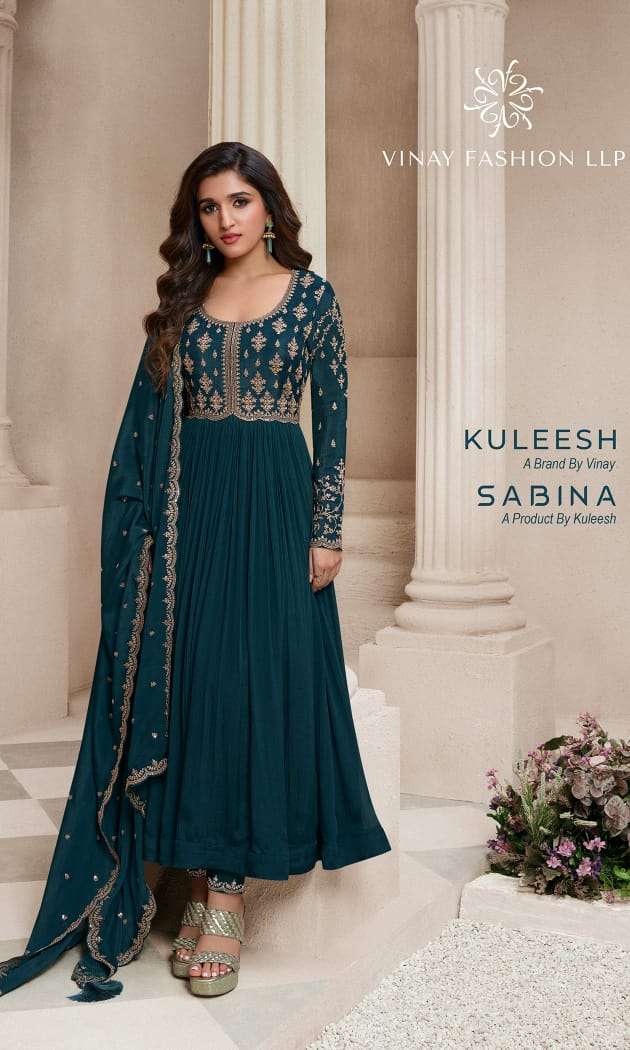 KULEESH BRAND BY VINAY FASHION  LAUNCH NEW CATALOUGE SABINA 