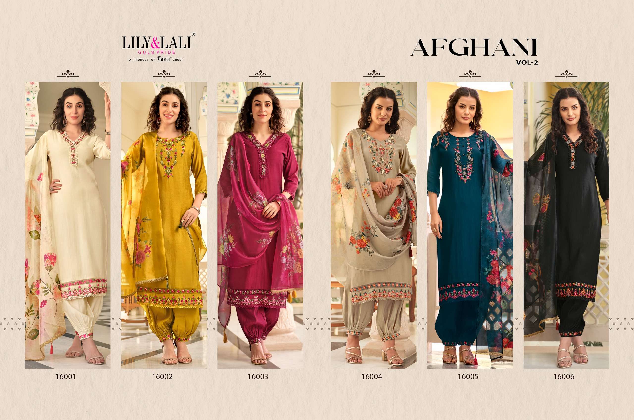 LILY & LALI PRESENTS NEW CATALOUGE AFGHANI VOL-2 