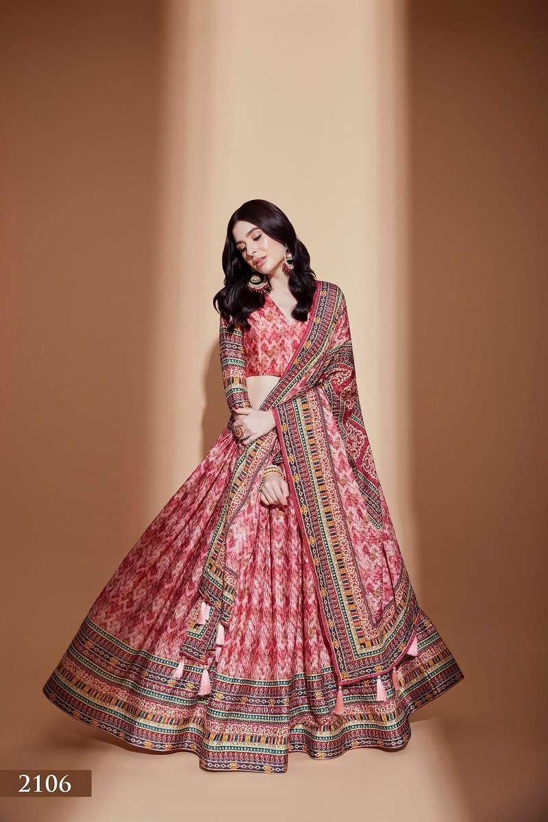 LUCACCI DESIGNER LAUNCH NEW CATALOUGE AMORA VOL-1 PEACH COLOUR 