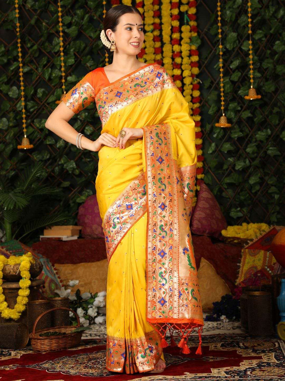 LUCACCI DESIGNER LAUNCH NEW CATALOUGE PURE PAITHANI DESIGN.NO-1001