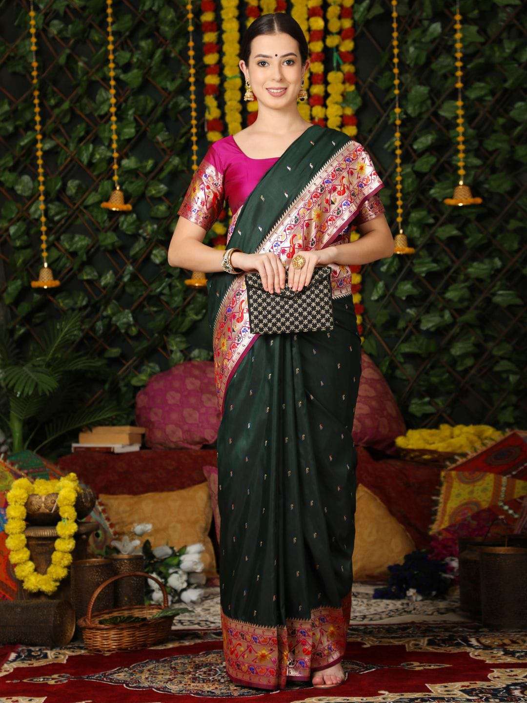 LUCACCI DESIGNER LAUNCH NEW CATALOUGE PURE PAITHANI DESIGN.NO-1002