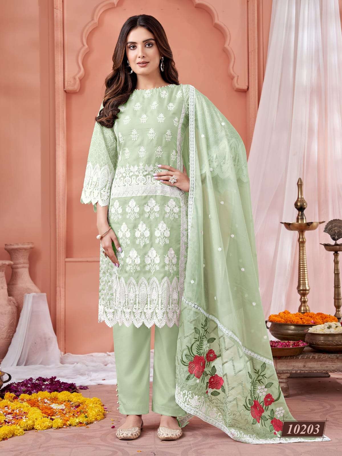 LUCACCI DESIGNER PRESENTS NEW CATALOUGE ANJUBAA VOL 20 DESIGN NO-10203