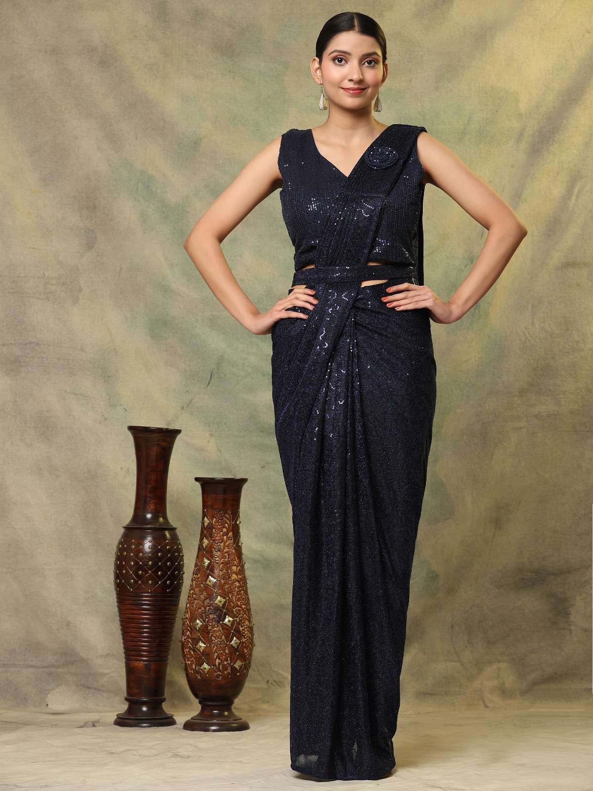 LUCACCI DESIGNER PRESENTS NEW CATALOUGE DESIGN NO A309 BLUE COLOUR