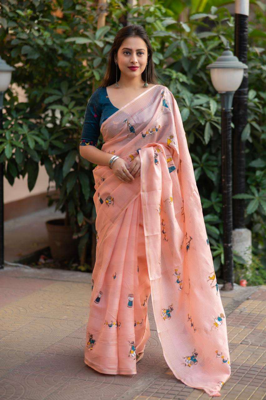 LUCACCI DESIGNER PRESENTS NEW CATALOUGE SUKANYA WORLI -5 COLOUR CREAM