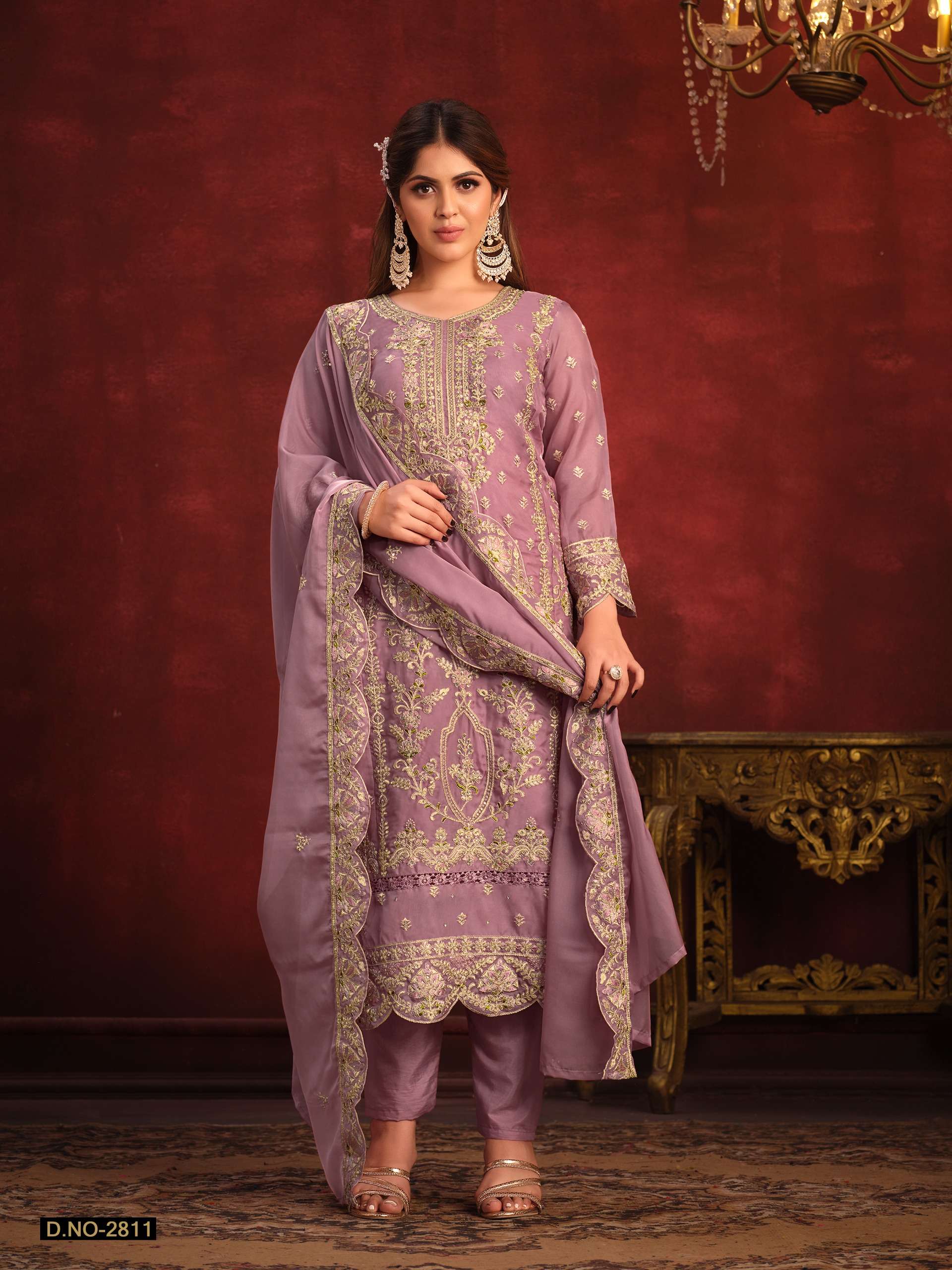 LUCACCI DESIGNER PRESENTS NEW CATALOUGE TWISHA VOL-28 D.NO- 2811