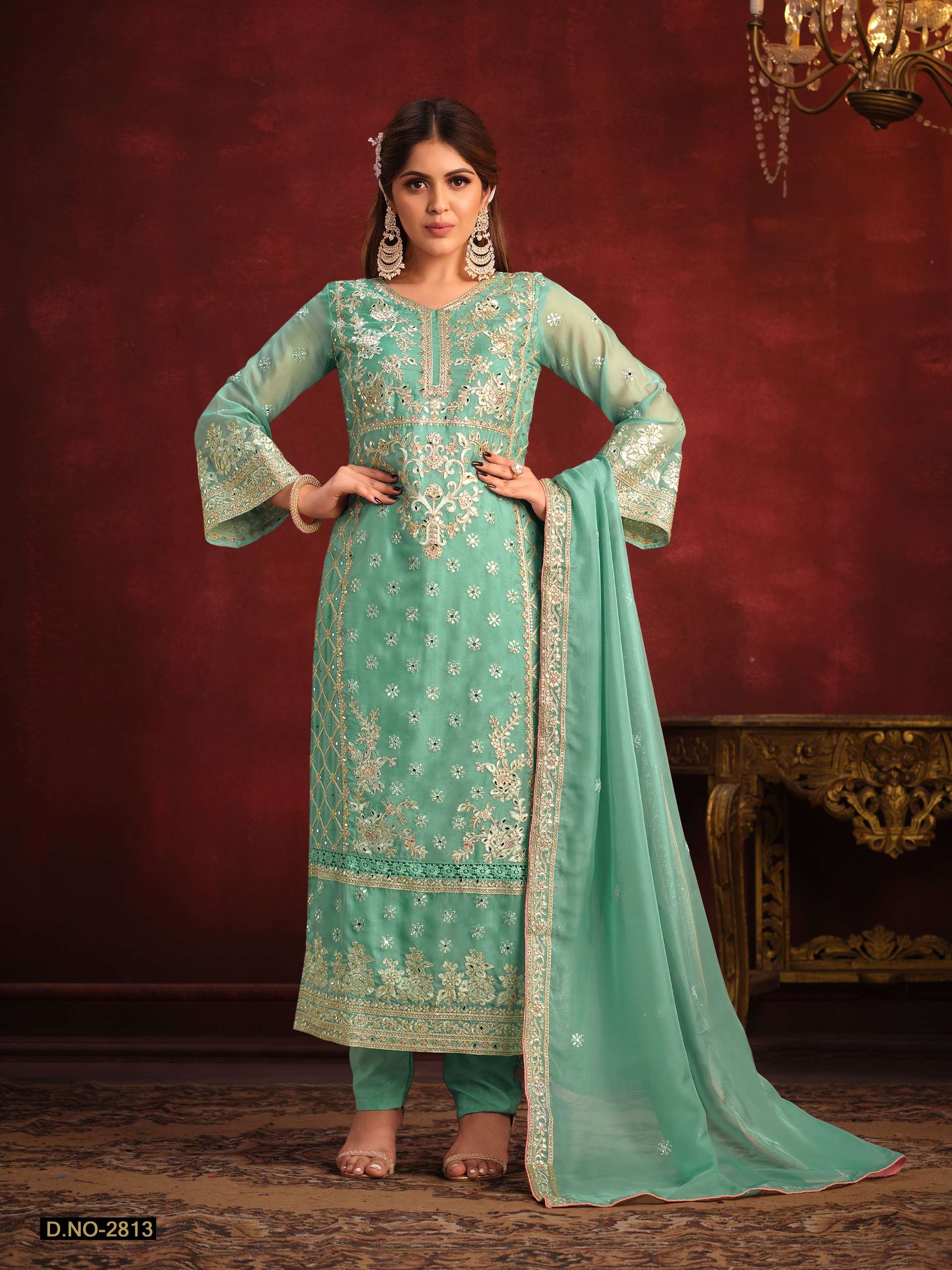 LUCACCI DESIGNER PRESENTS NEW CATALOUGE TWISHA VOL-28 D.NO- 2813