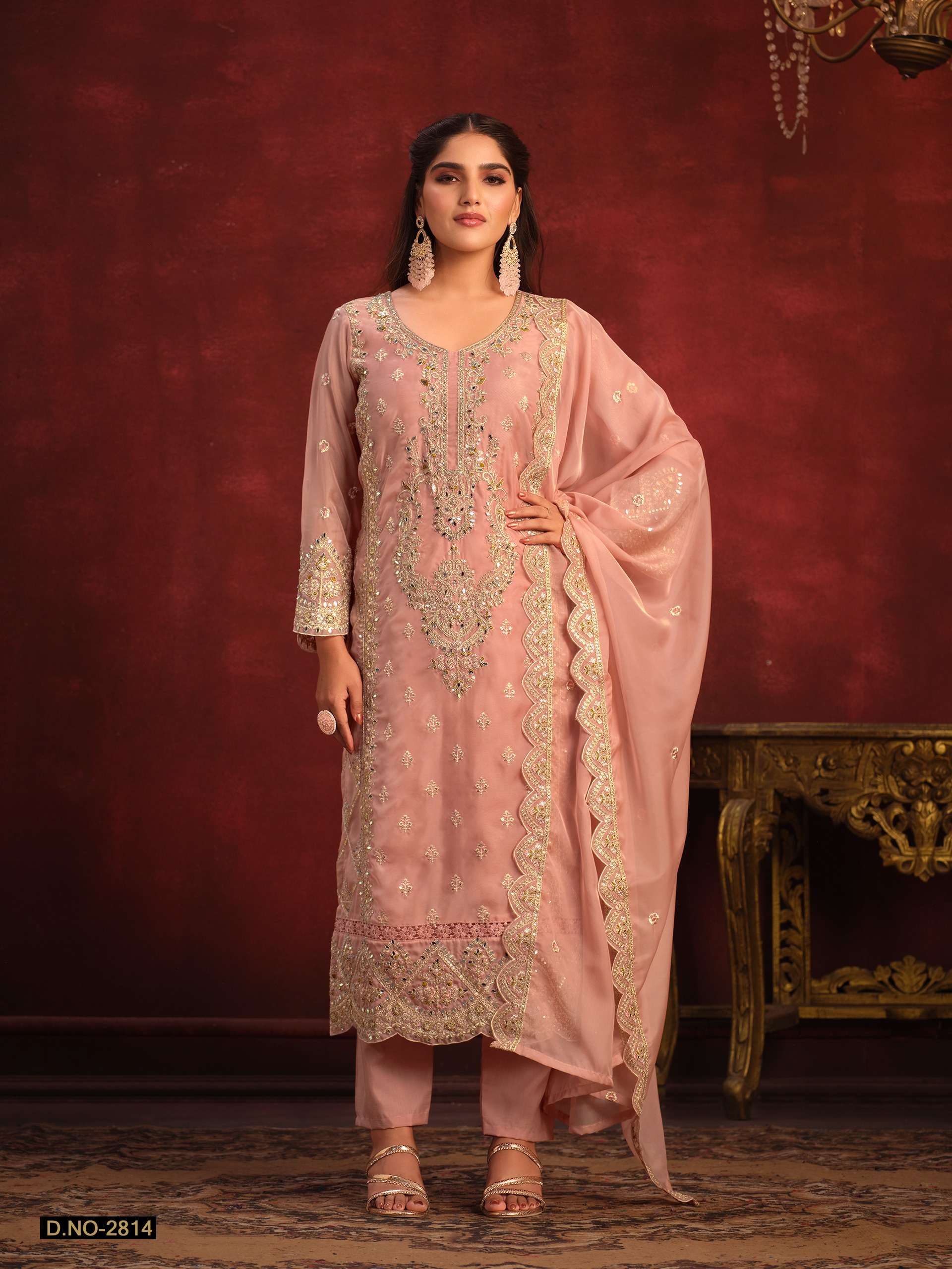 LUCACCI DESIGNER PRESENTS NEW CATALOUGE TWISHA VOL-28 D.NO- 2814