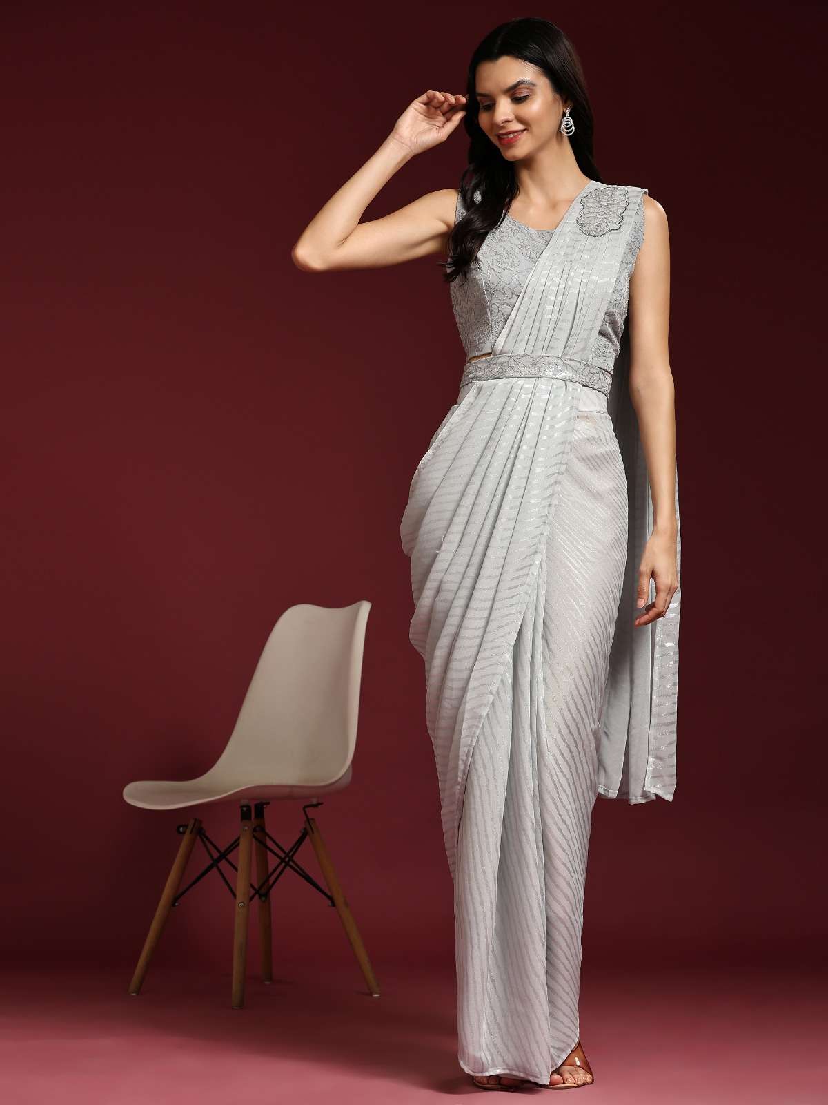 LUCACCI DESIGNER PRESENTS NEW READY TO WEAR SAREE  CATALOUGE DESIGN NO 284-13