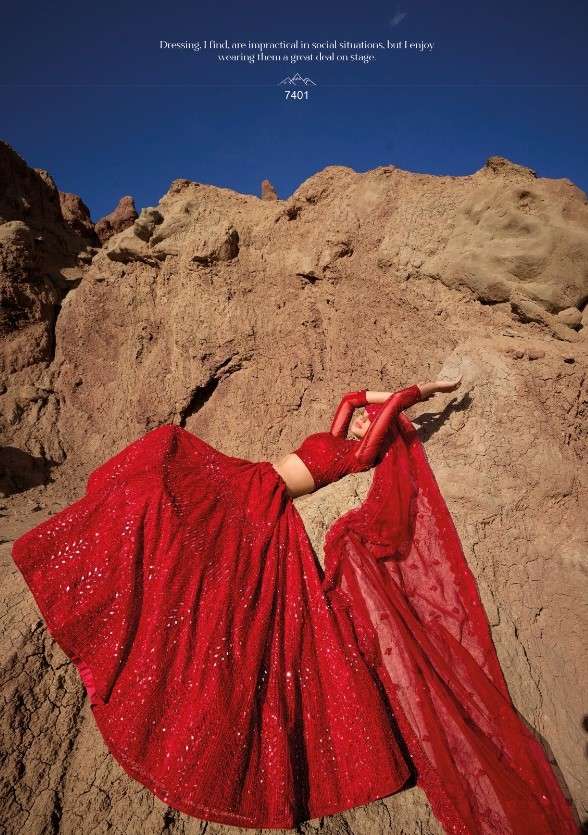 M.N. PRESENTS NEW CATALOUGE GIRLISH LAHENGA D.NO-7401