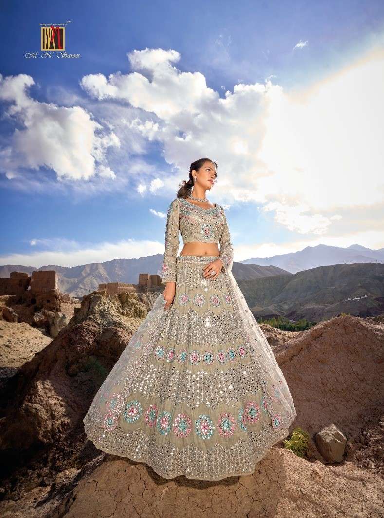 M.N. PRESENTS NEW CATALOUGE GIRLISH LAHENGA D.NO-7409