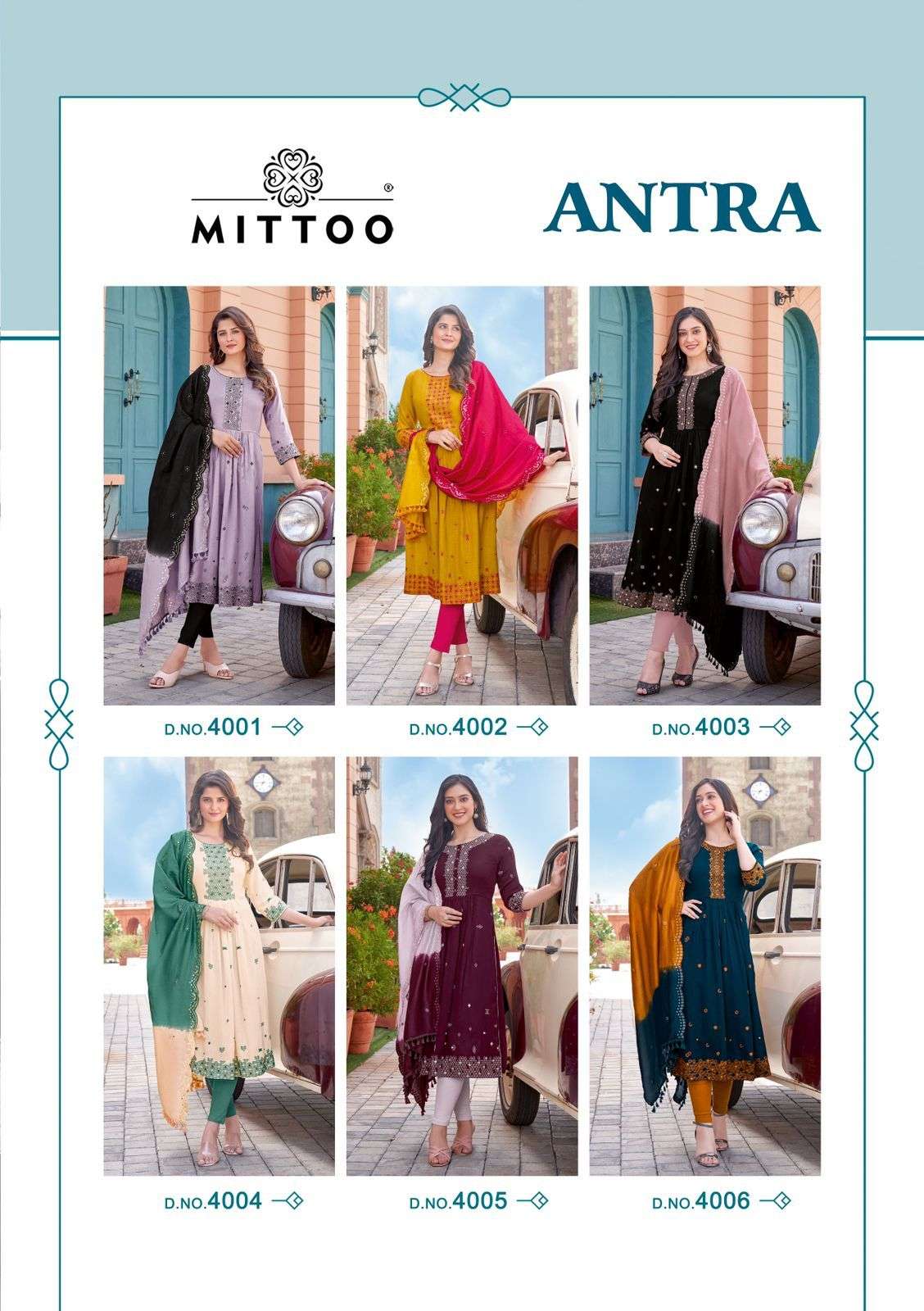 MITTOO BRAND PRESENTS NEW CATALOUGE ANTRA 
