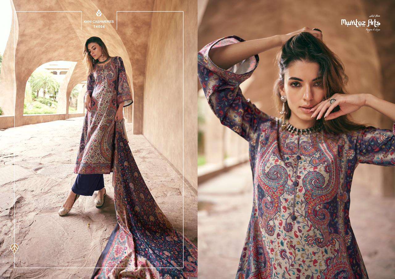 MUMTAZ ARTS PRESENTS NEW CATALOUGE KANI CASHMERE HITLIST 