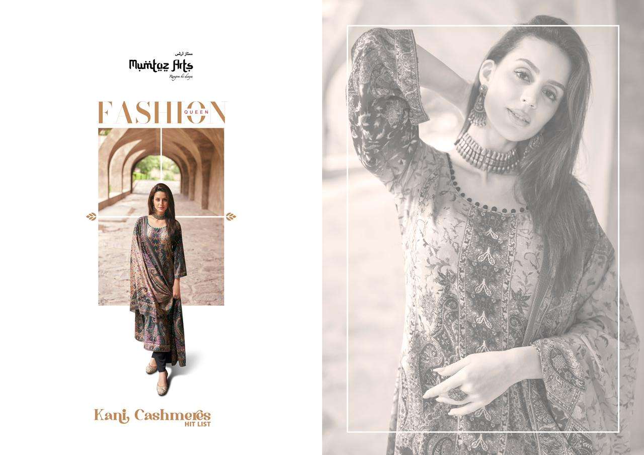 MUMTAZ ARTS PRESENTS NEW CATALOUGE KANI CASHMERE HITLIST 