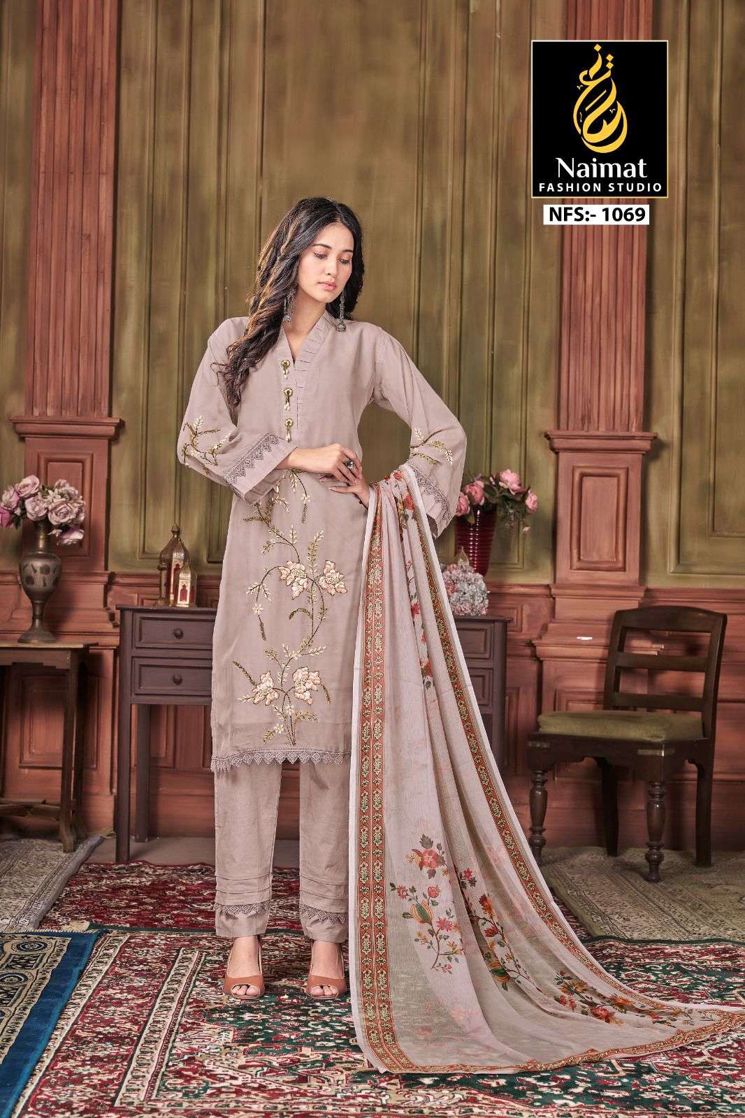 NAIMAT FASHION STUDIO PRESENTS NEW CATALOUGE NFS1069