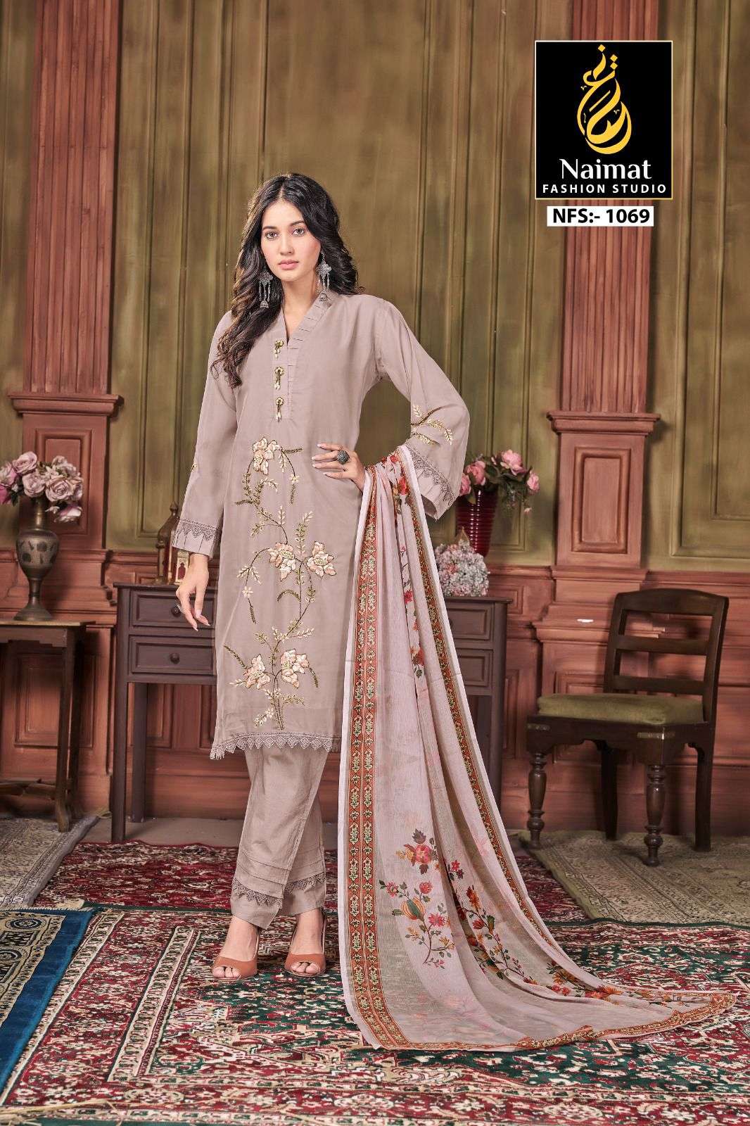 NAIMAT FASHION STUDIO PRESENTS NEW CATALOUGE NFS1069