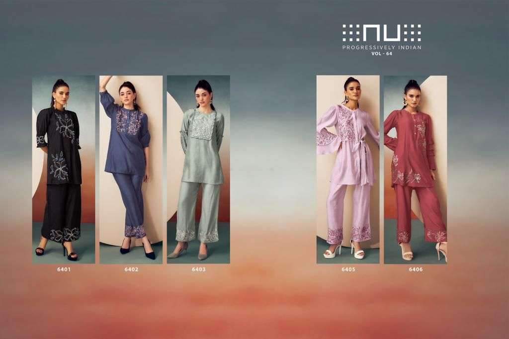 NU BRAND PRESENTS NEW WOMENS WEAR CATALOUGE NU- VOL-64, CO-ORD SET