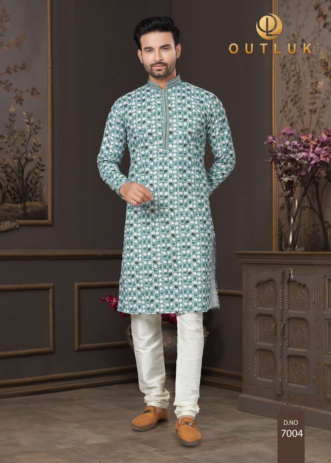 OUTLUK PRESENTS NEW CATALOUGE OUTLUK WEDDING COLLECTION VOL-7 DESIGN NO-7004