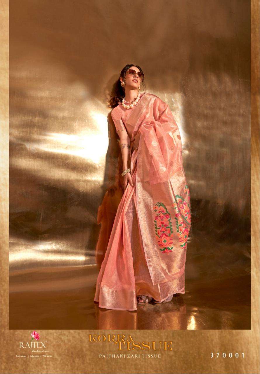 RAJ TEX LAUNCH NEW CATALOUGE KORRA SILK D.NO-370001