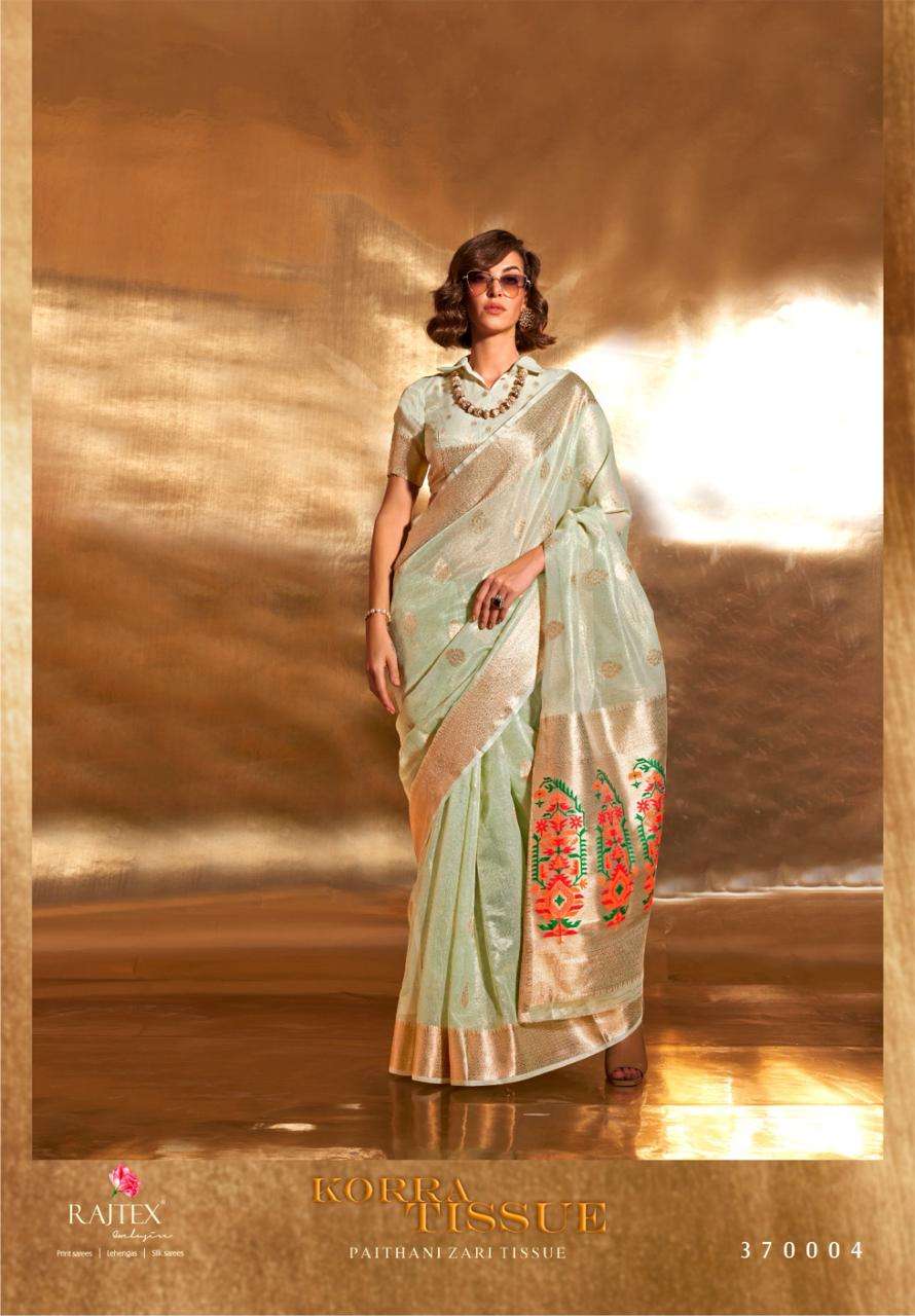 RAJ TEX LAUNCH NEW CATALOUGE KORRA SILK D.NO-370004