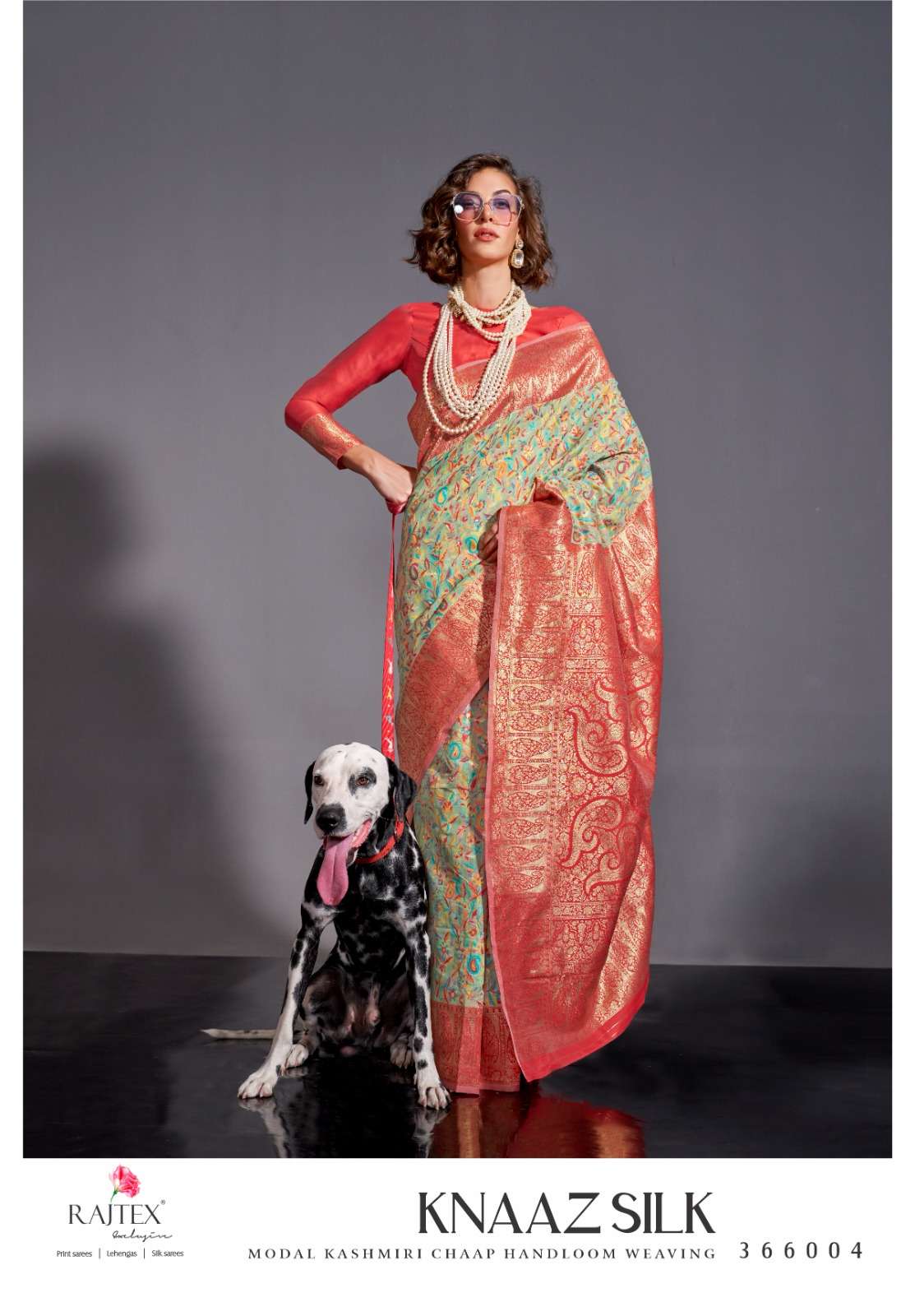 RAJ TEX PRESENTS NEW CATALOUGE KNAAZ SILK DESIGN NO-366004