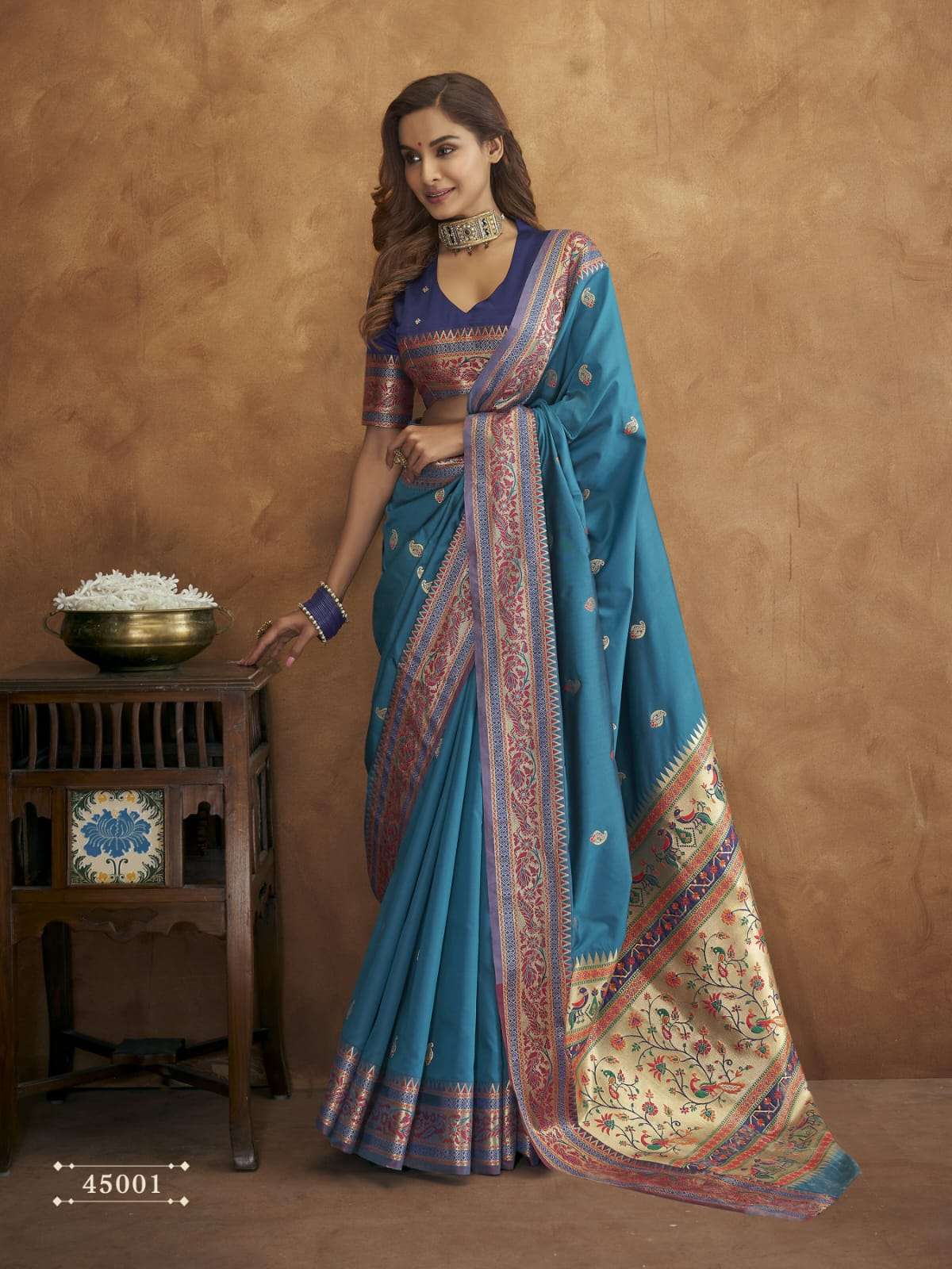 RAJPATH BRAND PRESENTS NEW CATALOUGE APSARA SILK DESIGN-45001