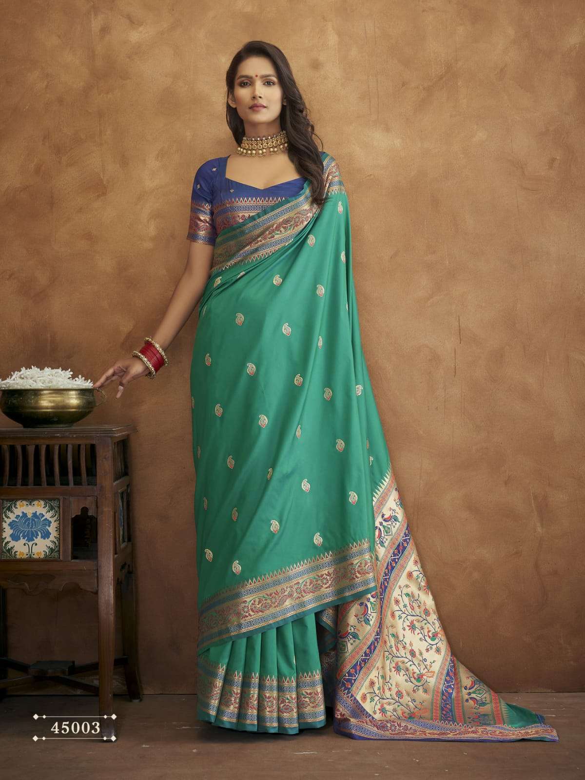 RAJPATH BRAND PRESENTS NEW CATALOUGE APSARA SILK DESIGN-45003