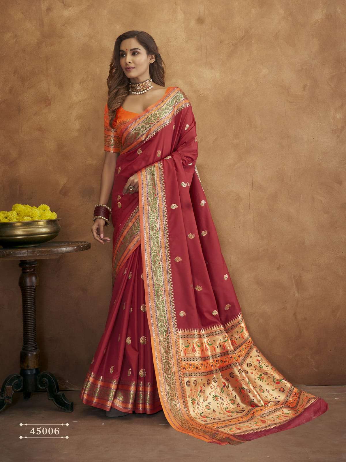 RAJPATH BRAND PRESENTS NEW CATALOUGE APSARA SILK DESIGN-45006
