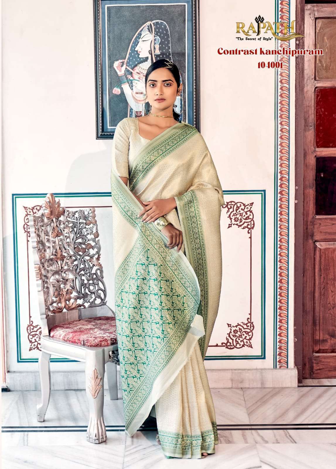 RAJPATH PRESENTS NEW CATALOUGE AAIDEHI SILK DESIGN NO-104001