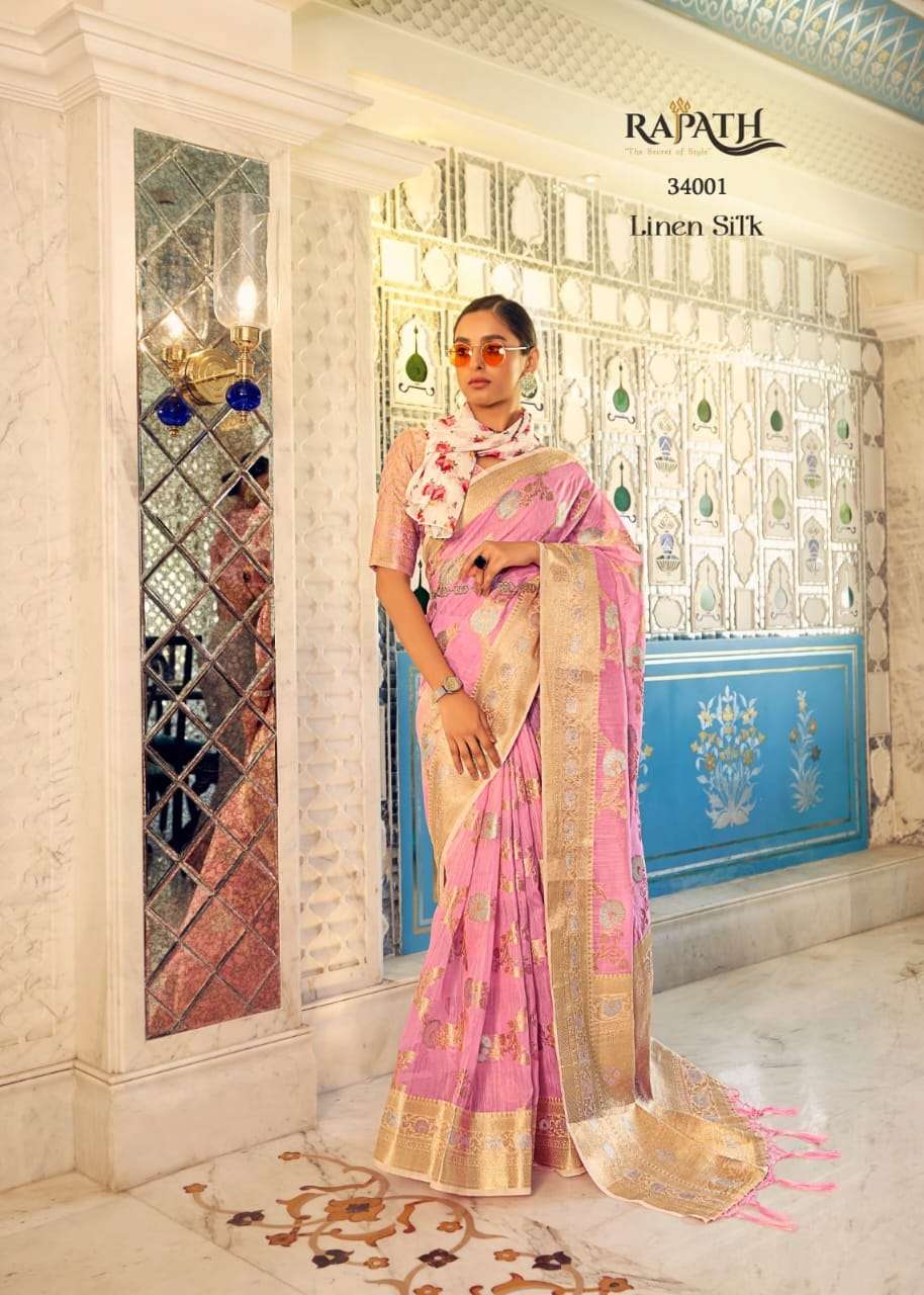 RAJPATH PRESENTS NEW CATALOUGE ALLIN LINEN DESIGN NO-34001