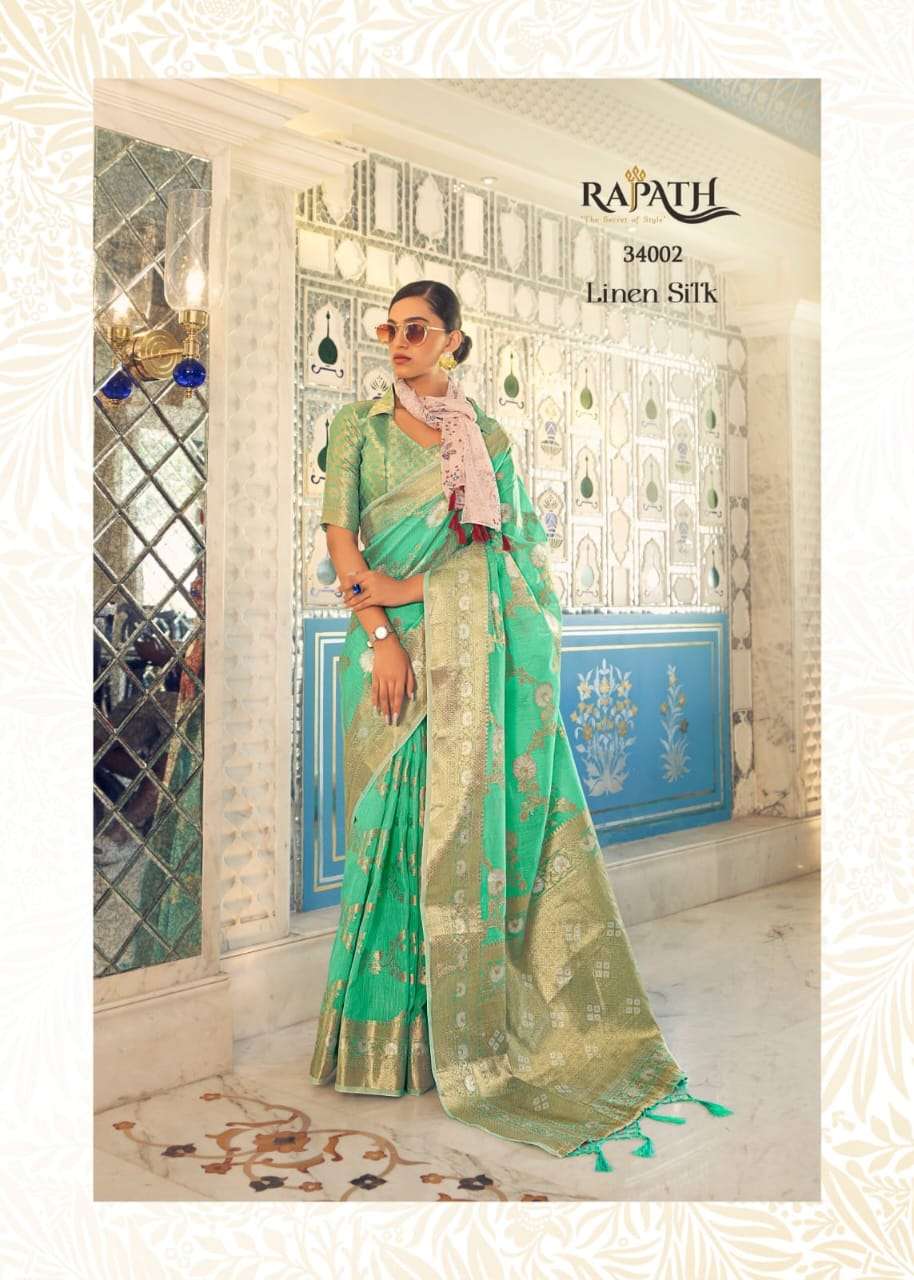 RAJPATH PRESENTS NEW CATALOUGE ALLIN LINEN DESIGN NO-34002