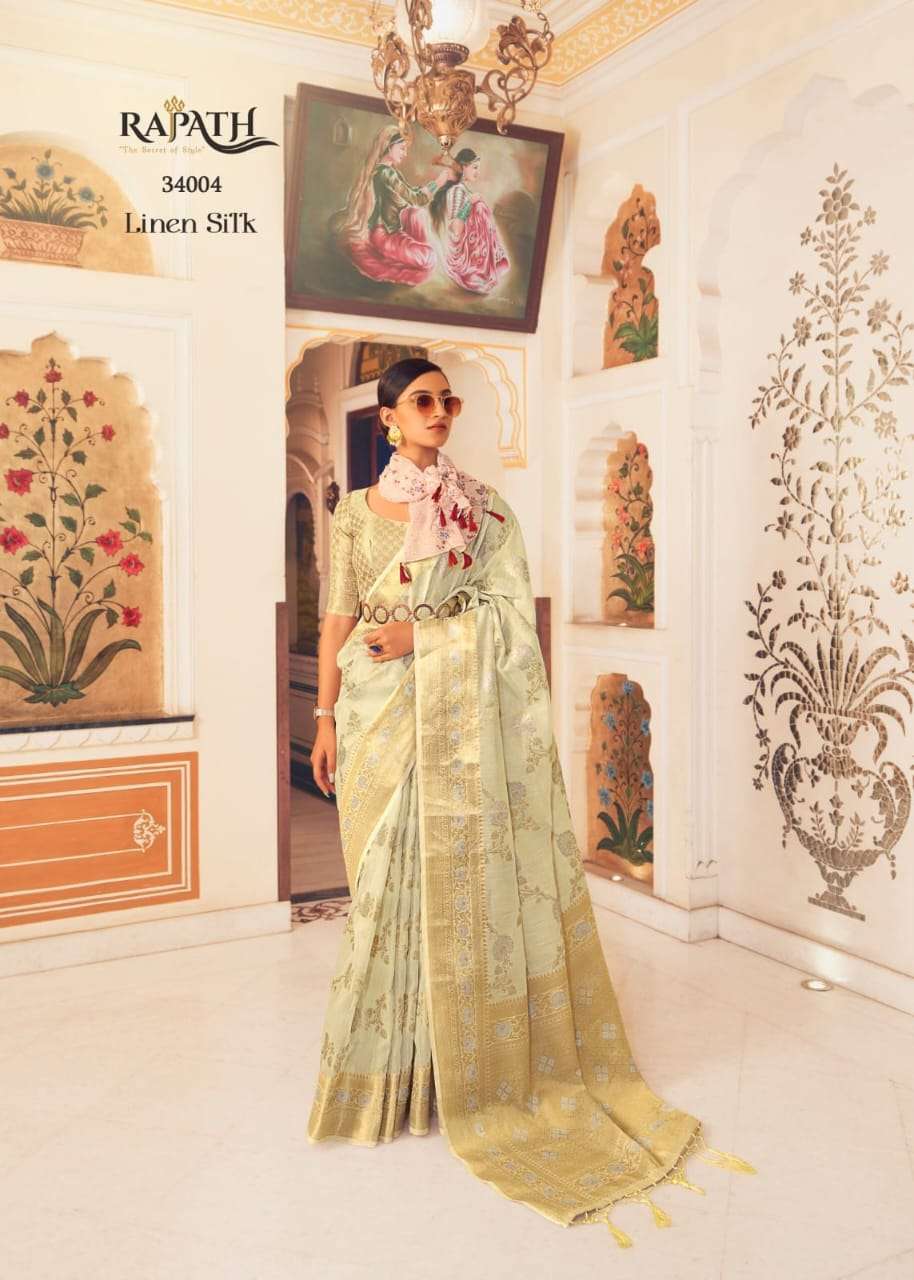 RAJPATH PRESENTS NEW CATALOUGE ALLIN LINEN DESIGN NO-34004