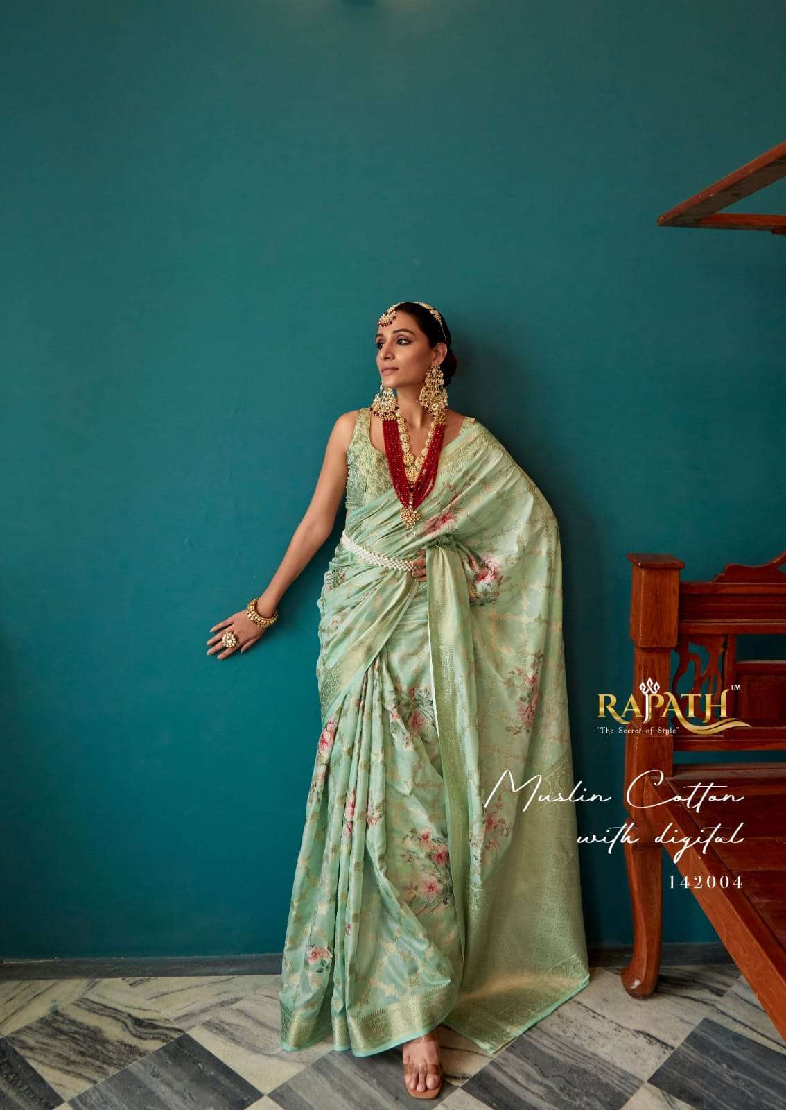 RAJPATH PRESENTS NEW CATALOUGE  FIONA SILK DESIGN NO-142004